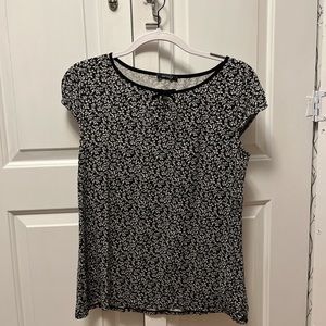 Flower print shirt/blouse